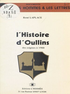 cover image of L'Histoire d'Oullins des origines à 1900